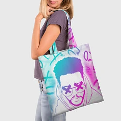 Сумка-шопер The Weeknd, XO, цвет: 3D-принт — фото 2