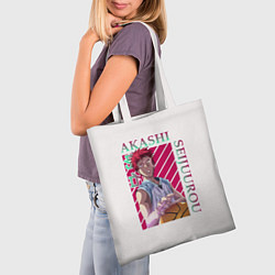 Сумка-шопер Akashi Seijuro - Kuroko No Basket, цвет: 3D-принт — фото 2