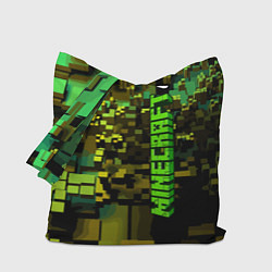 Сумка-шопер Minecraft, pattern 2022, цвет: 3D-принт