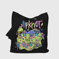 Сумка-шопер Slipknot cuties, цвет: 3D-принт