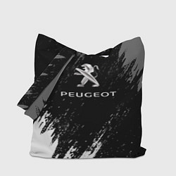 Сумка-шопер Peugeot авто бренд, цвет: 3D-принт