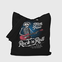 Сумка-шопер Rock-n-Roll Punk, цвет: 3D-принт