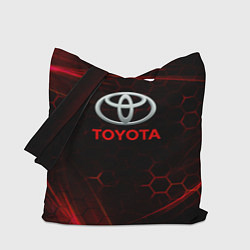 Сумка-шопер Toyota sport соты, цвет: 3D-принт