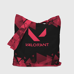 Сумка-шопер Valorant - Геометрия, цвет: 3D-принт