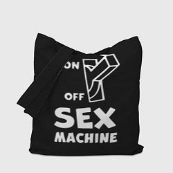 Сумка-шопер SEX MACHINE Секс Машина, цвет: 3D-принт