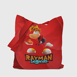 Сумка-шопер Rayman Red Legends, цвет: 3D-принт