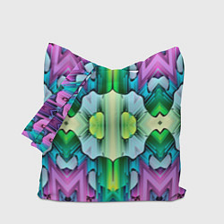 Сумка-шопер Калейдоскоп паттерн, цвет: 3D-принт