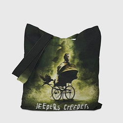 Сумка-шопер Poster Jeepers Creepers, цвет: 3D-принт
