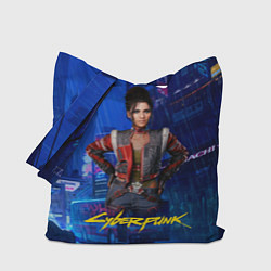 Сумка-шопер Panam Панам Cyberpunk2077, цвет: 3D-принт