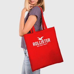 Сумка-шопер Узор Red Rollister Dope Street Market, цвет: 3D-принт — фото 2