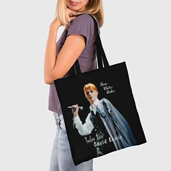 Сумка-шопер Thin White Duke David Bowie Isolar Tour, цвет: 3D-принт — фото 2