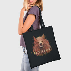 Сумка-шопер Алый волк из Elden Ring, цвет: 3D-принт — фото 2