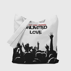 Сумка-шопер Red Hot Chili Peppers - Unlimited Love, цвет: 3D-принт