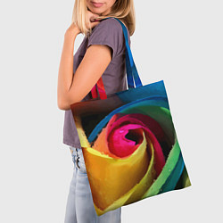 Сумка-шопер Роза fashion 2022, цвет: 3D-принт — фото 2