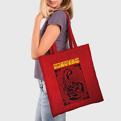 Сумка-шопер Scorpions Rock Believer, цвет: 3D-принт — фото 2