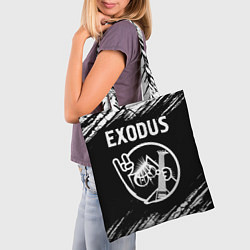 Сумка-шопер Exodus КОТ Краски, цвет: 3D-принт — фото 2
