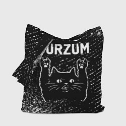 Сумка-шопер Burzum Rock Cat, цвет: 3D-принт