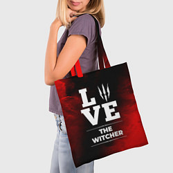 Сумка-шопер The Witcher Love Классика, цвет: 3D-принт — фото 2