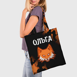 Сумка-шопер Ольга - ЛИСА - Камуфляж, цвет: 3D-принт — фото 2