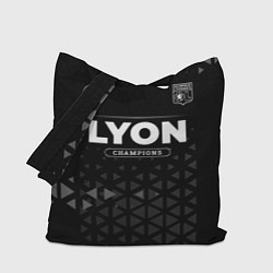 Сумка-шопер Lyon Champions Uniform, цвет: 3D-принт