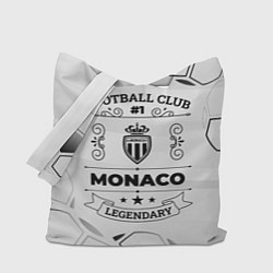 Сумка-шопер Monaco Football Club Number 1 Legendary, цвет: 3D-принт