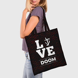 Сумка-шопер Doom Love Классика, цвет: 3D-принт — фото 2