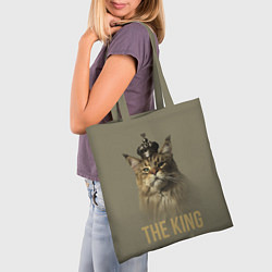 Сумка-шопер Король котов Мейн-кун, цвет: 3D-принт — фото 2