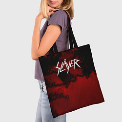 Сумка-шопер World Painted Blood - Slayer, цвет: 3D-принт — фото 2