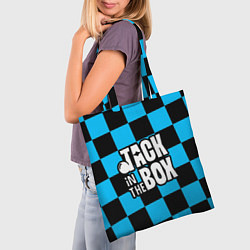 Сумка-шопер Jack in the box J - HOPE, цвет: 3D-принт — фото 2