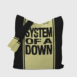 Сумка-шопер System of a Down: 5 Album Bundle, цвет: 3D-принт