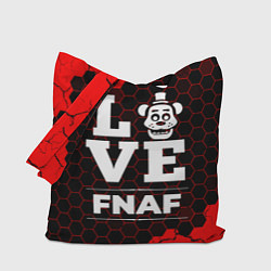 Сумка-шопер FNAF Love Классика, цвет: 3D-принт