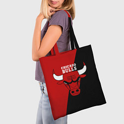Сумка-шопер Chicago Bulls NBA, цвет: 3D-принт — фото 2