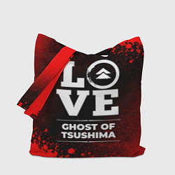 Сумка-шопер Ghost of Tsushima Love Классика, цвет: 3D-принт