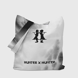 Сумка-шопер Hunter x Hunter японский шрифт - символ, надпись, цвет: 3D-принт