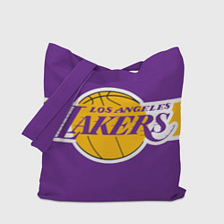 Сумка-шопер LA Lakers NBA, цвет: 3D-принт