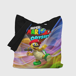 Сумка-шопер Super Mario Odyssey - Hero turtle Koopa Troopa, цвет: 3D-принт
