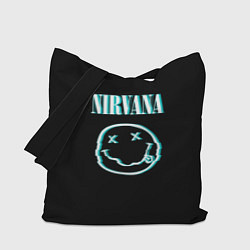 Сумка-шопер Nirvana неон, цвет: 3D-принт