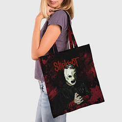 Сумка-шопер Slipknot dark art, цвет: 3D-принт — фото 2