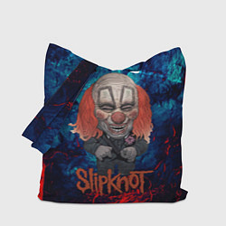 Сумка-шопер Clown Slipknot, цвет: 3D-принт
