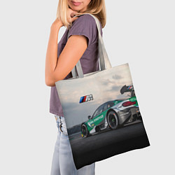 Сумка-шопер BMW M Power - Racing team - Motorsport, цвет: 3D-принт — фото 2