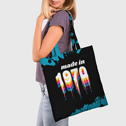Сумка-шопер Made in 1970: liquid art, цвет: 3D-принт — фото 2