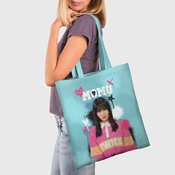 Сумка-шопер K - pop Momo, цвет: 3D-принт — фото 2
