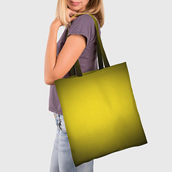 Сумка-шопер Желтый градиент, цвет: 3D-принт — фото 2