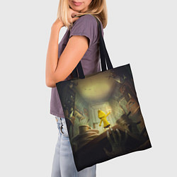 Сумка-шопер Little Nightmares игра, цвет: 3D-принт — фото 2