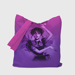 Сумка-шопер Стильная wednesday, цвет: 3D-принт