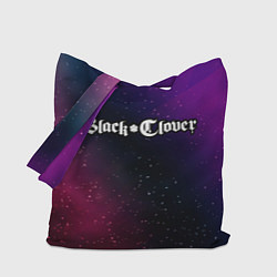 Сумка-шоппер Black Clover gradient space