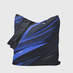 Сумка-шопер Абстракия плит, цвет: 3D-принт