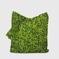 Сумка-шопер Зеленая травка, цвет: 3D-принт