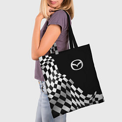 Сумка-шопер Mazda racing flag, цвет: 3D-принт — фото 2