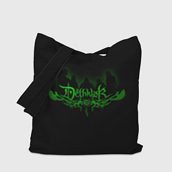 Сумка-шопер Metalocalypse Dethklok green, цвет: 3D-принт